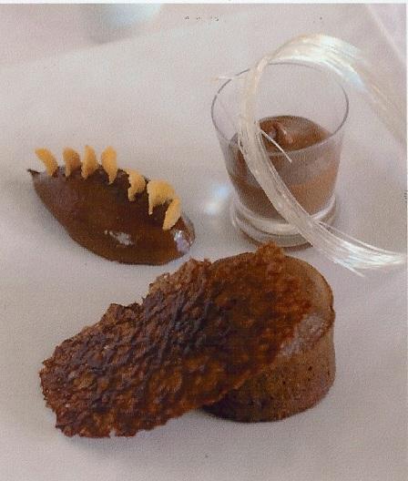 des desserts à fondre sur place
